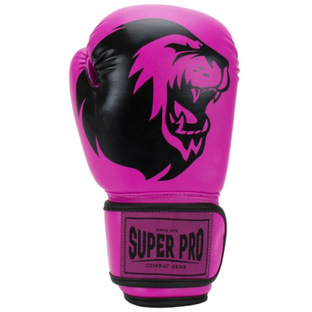 Manusi de Box Super Pro Combat Talent Roz/Negru [5]