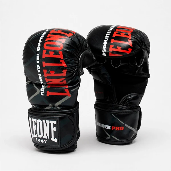 Noutăți - Manusi de MMA LEONE Cage Gri Inchis