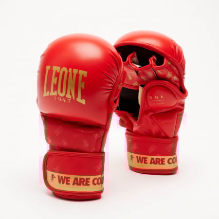 Manusi de MMA - Manusi MMA Leone Guanti DNA Rosii