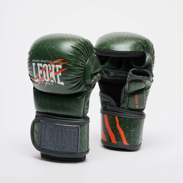 Manusi de MMA - Manusi MMA Leone Primal Instinct Verzi