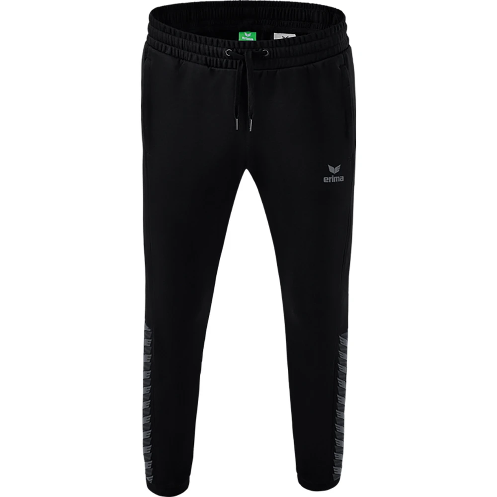 Noutăți - Pantaloni de Trening ERIMA Essential Team Barbati Negru/Gri