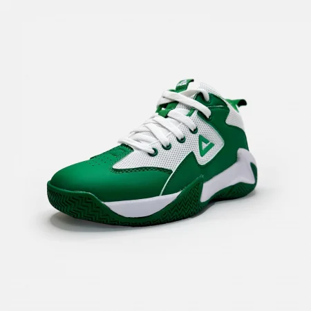 Incaltaminte - Incaltaminte Sport Peak For The Game Copii Verde/Alb