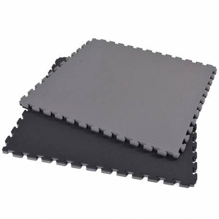 Saltele si Tatami - Saltea Tatami Puzzle ARMURA Negru/Gri  4 cm