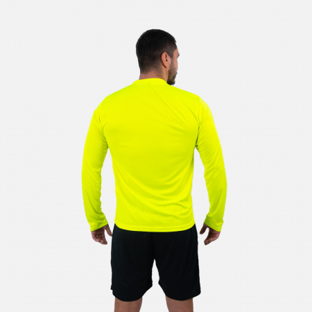 Set Tricou cu Maneca Lunga si Short Polypk Verdeneon/negru [6]