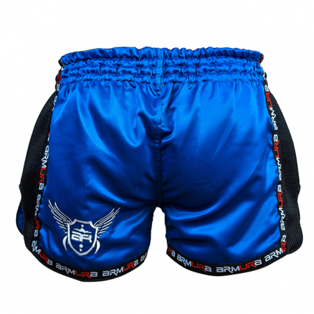 Short kickboxing ARMURA  Muay 2.0 Albastru/Negru [4]