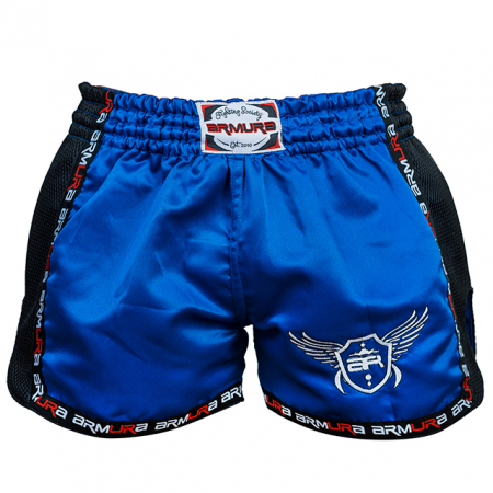 Short kickboxing ARMURA  Muay 2.0 Albastru/Negru [2]