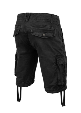 Short Pit Bull Cargo Negru [1]