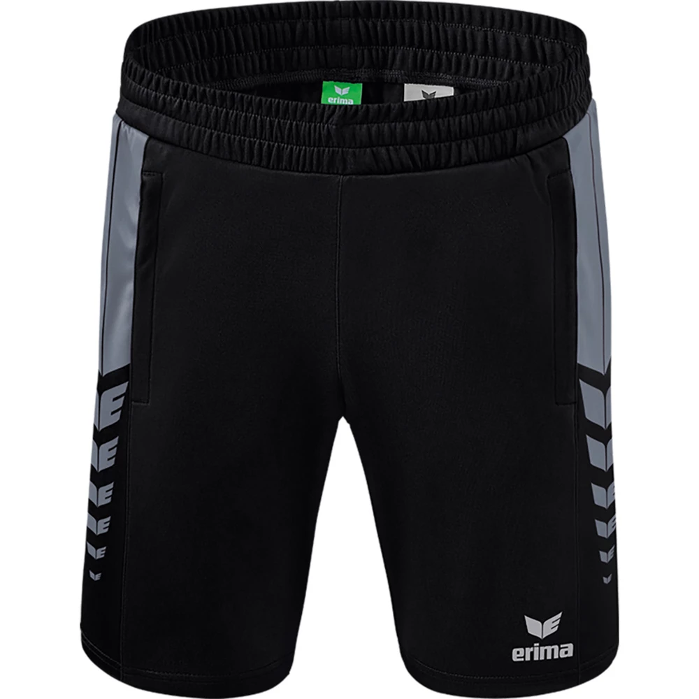 Noutăți - Short ERIMA Six Wings Worker Negru/Gri Bărbați