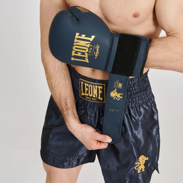 Short Kickboxing Leone Basic 2 Albastru [5]