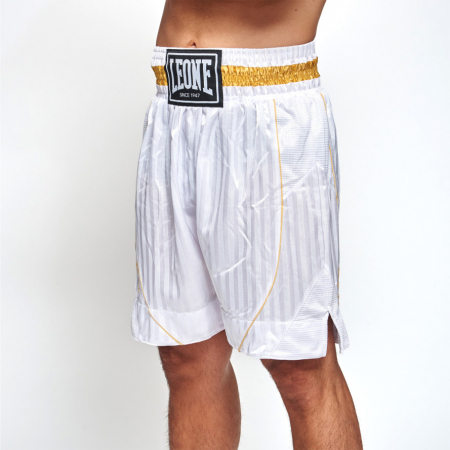 Short Leone Boxing Premium Alb [3]