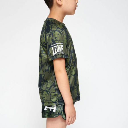 Tricou Leone Leo Camo Verde Junior [3]