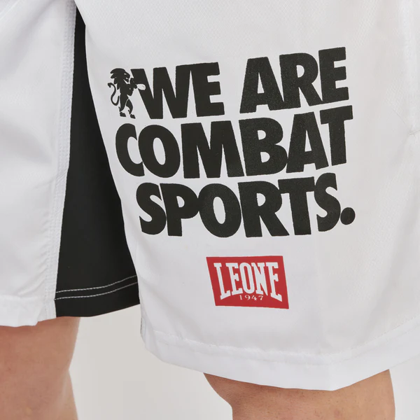 Short Leone Logo Wacs Alb [5]
