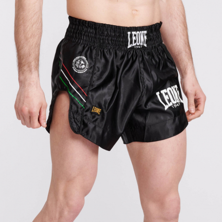 Short Kickboxing Leone Thai Flag Negru [1]