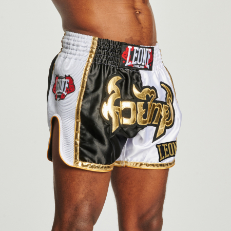 Short kickboxing Leone Thai Siam Negru [0]