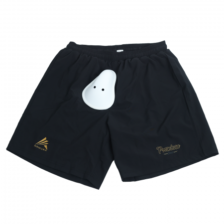 Short MMA cu cochilie ARMURA Premium Black 2.0  Junior [1]