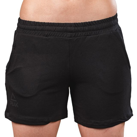 Mega Summer Sales - Short Prezentare PEAK  Bumbac Dama Negru