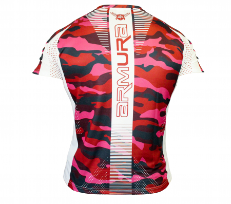 Tricou Armura Urban Camo Rosu [1]