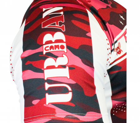 Tricou Armura Urban Camo Rosu [3]