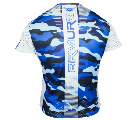 Tricou Armura Urban Camo Albastru [1]