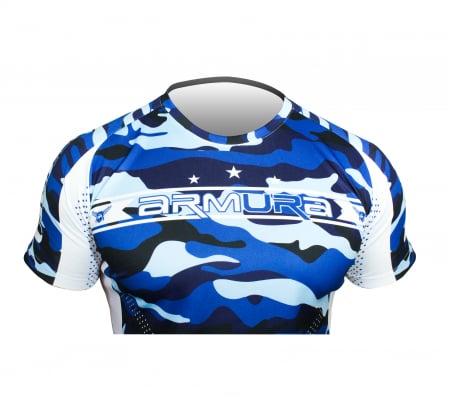 Tricou Armura Urban Camo Albastru [2]