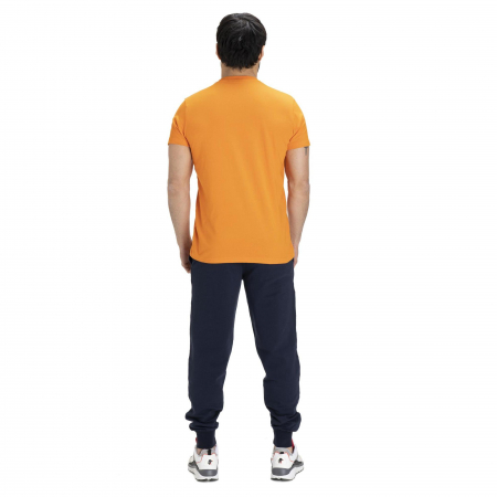 Tricou Leone Basic Big Logo Jersey Portocaliu [2]