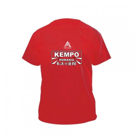Îmbrăcăminte - Tricou Bumbac ARMURA Kempo Rosu 2.0 Junior