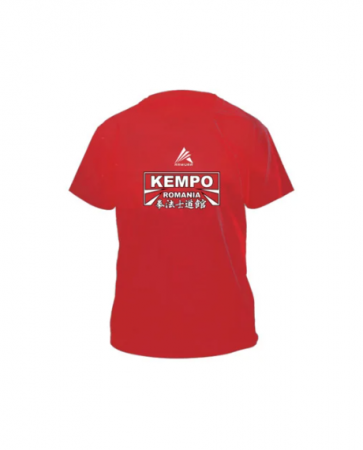 Tricouri - Tricou Bumbac ARMURA Kempo Rosu 2.0 Senior