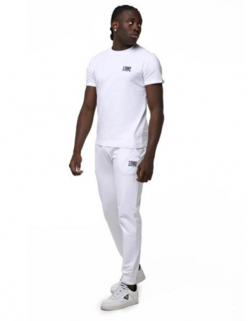 Tricou Leone Small Logo-Alb [1]