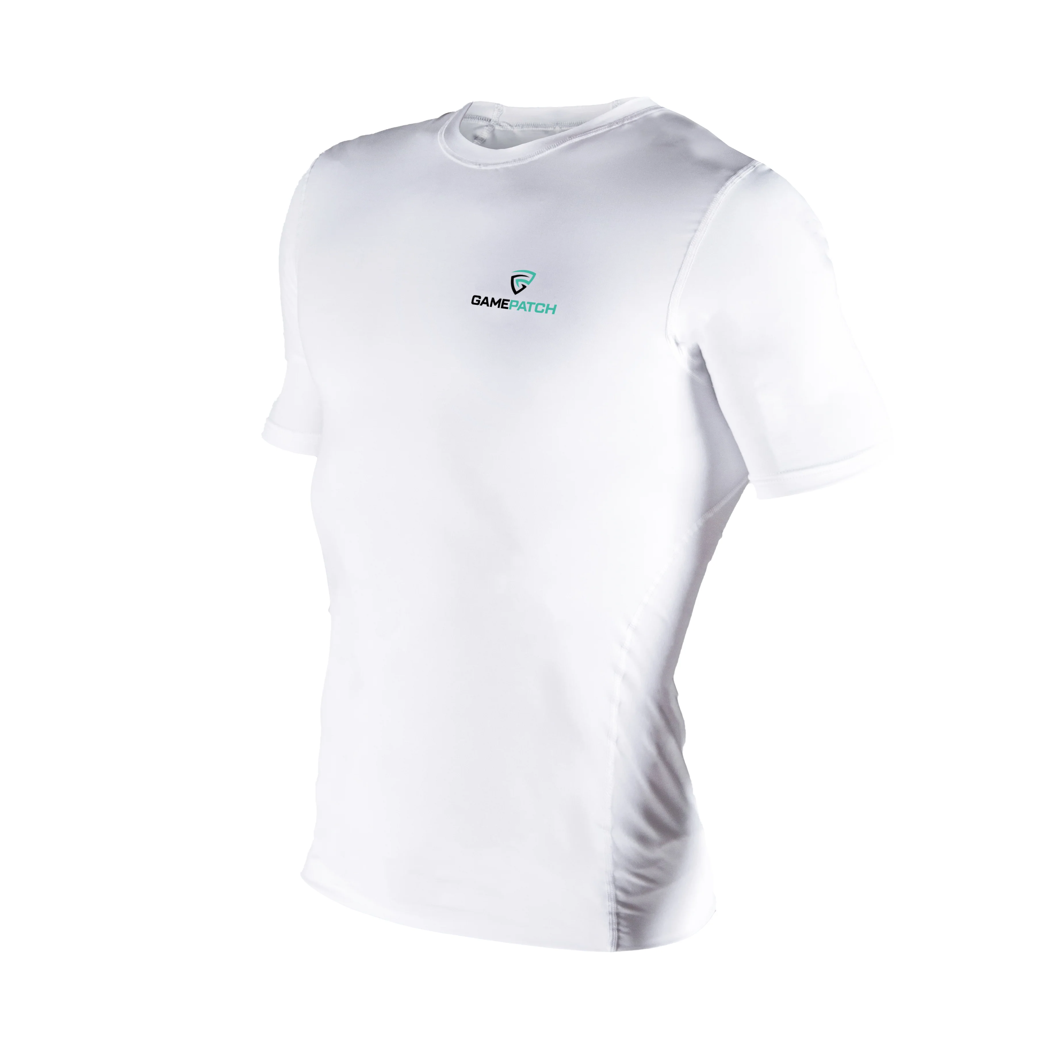 Rashguard - Tricou de Compresie Alb GAMEPATCH