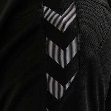 Tricou Hummel Juniori Negru/Alb [1]