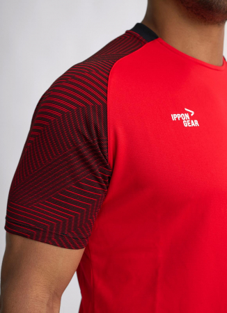Tricou Ippon Gear Performance Rosu/Negru [4]