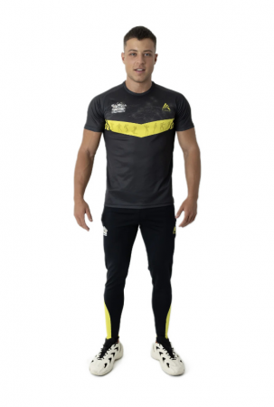 Tricouri - Tricou poliester masculin - International Fitness and Body Building Federation