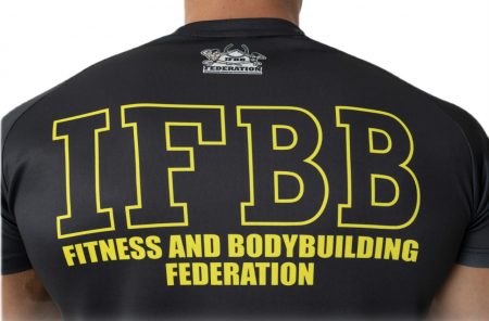 Tricou poliester masculin - International Fitness and Body Building Federation [1]