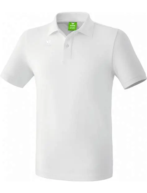 Îmbrăcăminte - Tricou Polo ERIMA Juniori Alb