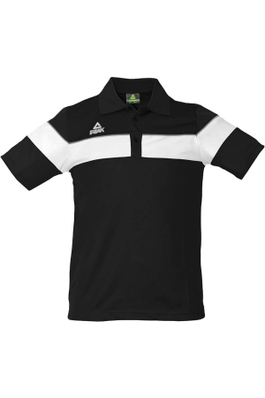 Tricouri - Tricou Polo PEAK Negru/Alb