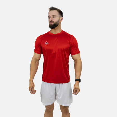 Tricouri - Tricou  tehnic  Peak Rosu