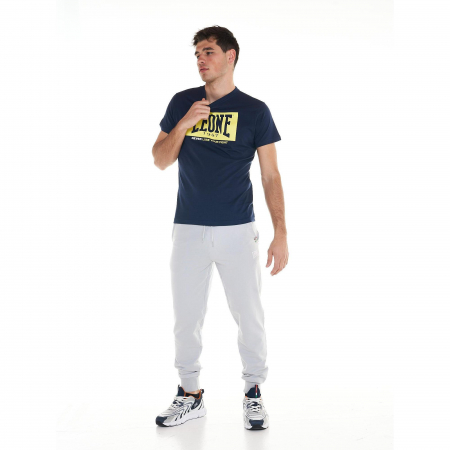 Tricou Leone Sporty Fluo Navy [1]