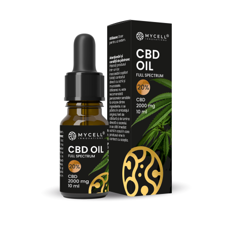 Suplimente si sanatate - Ulei CBD 20% Full Spectrum MyCell