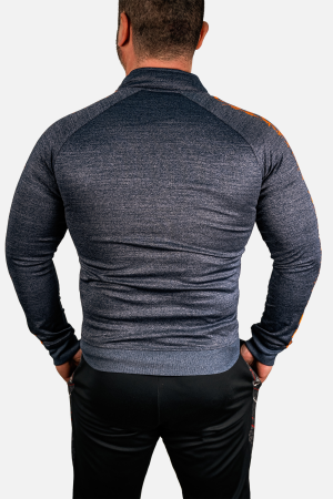 Noutati - Bluza ERIMA Graffic 5 Gri/Portocaliu