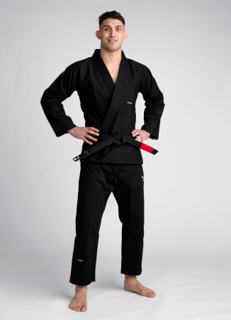 Reduceri - Bluza Kimono BJJ Ippon Gear Grind Neagra