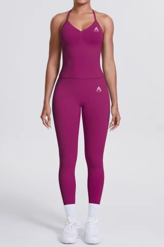 Noutati - Bustiera FITSKIN V-Form Longline Fucsia