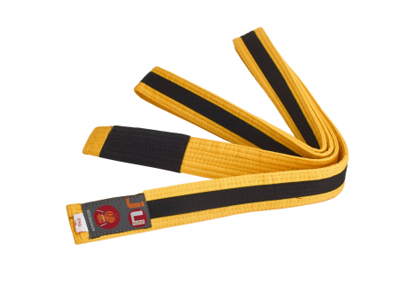 Market - Centura BJJ Junior Ju Sports Galben/Neagru