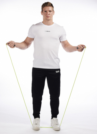 Toate Sporturile - Coarda Basic Ippon Gear Neagra/Verde
