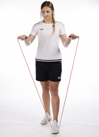 Toate Sporturile - Coarda Basic Ippon Gear Neagra/Rosie