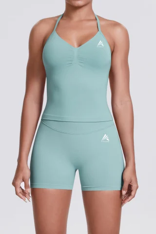 Noutati - Colant scurt FITSKIN V-Form Shortline Verde Menta