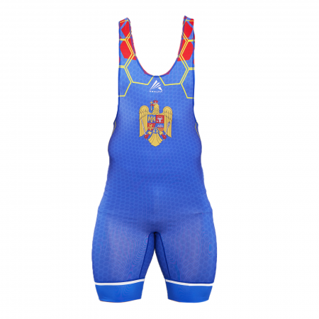 Toate Sporturile - Dres de Lupte ARMURA Honor et Patria Masculin V1 Albastru