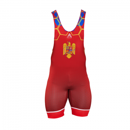 Toate Sporturile - Dres de Lupte ARMURA Honor et Patria Masculin V1 Rosu
