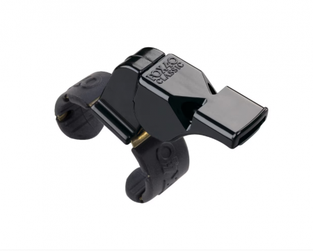 Antrenor rugby - Fluier Fox 40 Negru