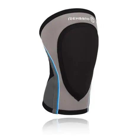 Accesorii Volei - Genunchere Volei Rehband Pro Gri/Negru