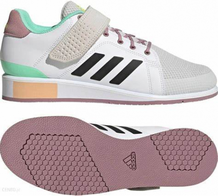 Reduceri - Ghete haltere Adidas Power Perfect 3 Albe